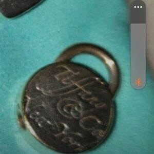 TIFFANY NOTES WORKING PADLOCK CHARM, OR FOR A NECKLACE